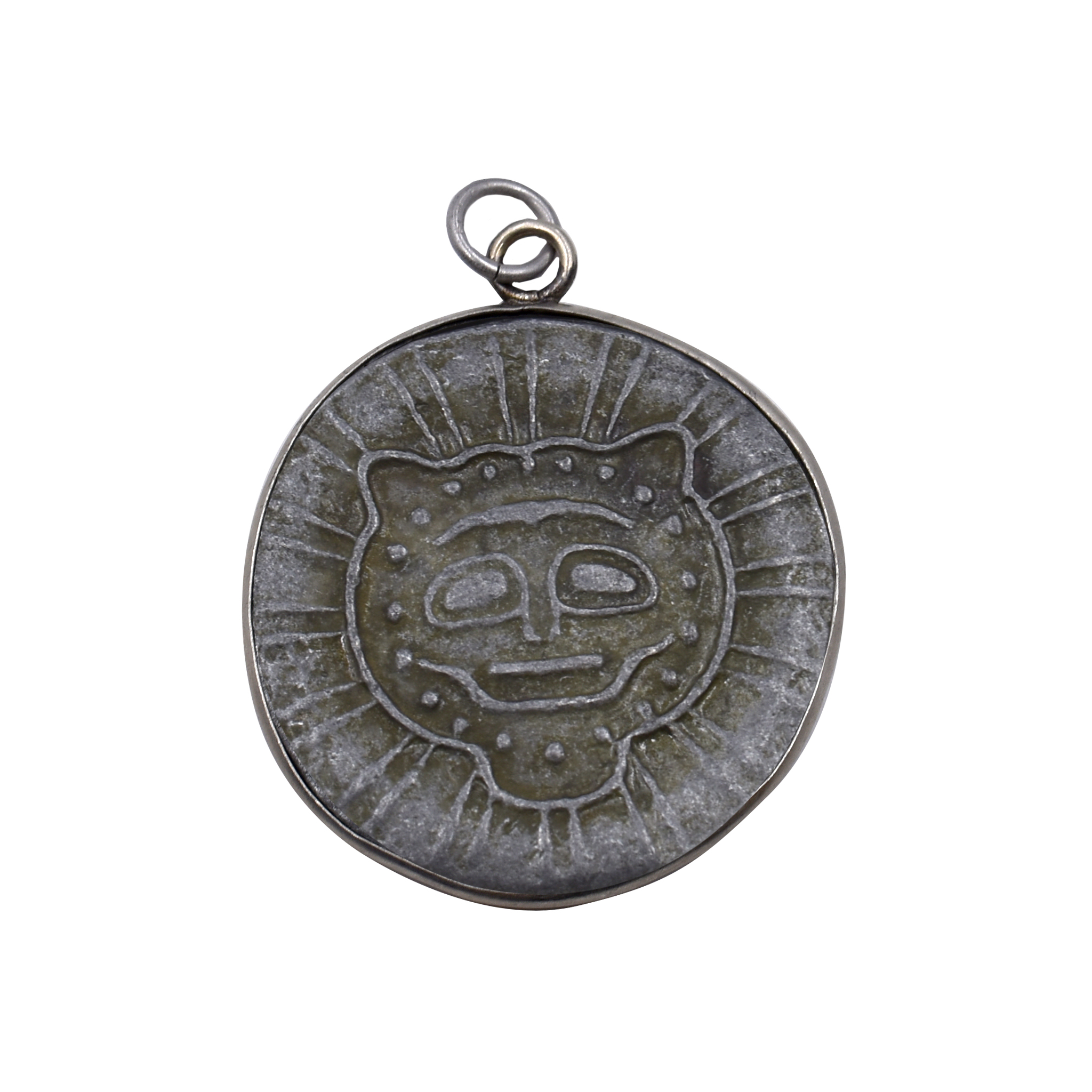 Schieferanhänger "Buddha"