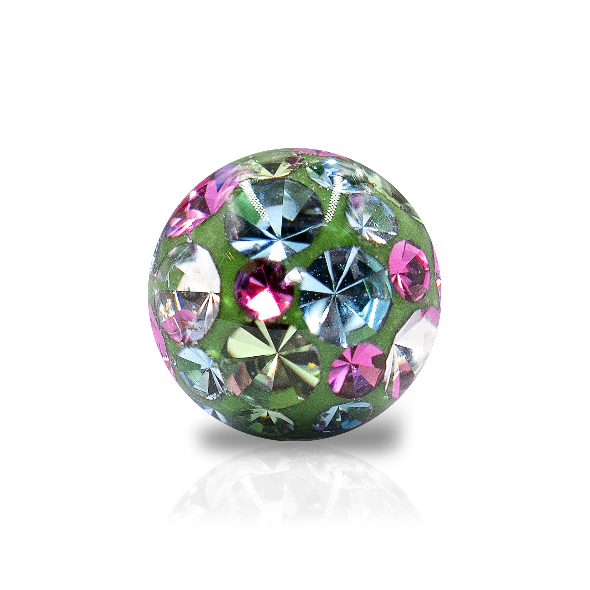 Epoxy-Kugel mit Kristallen (1.6mm*8.0mm)