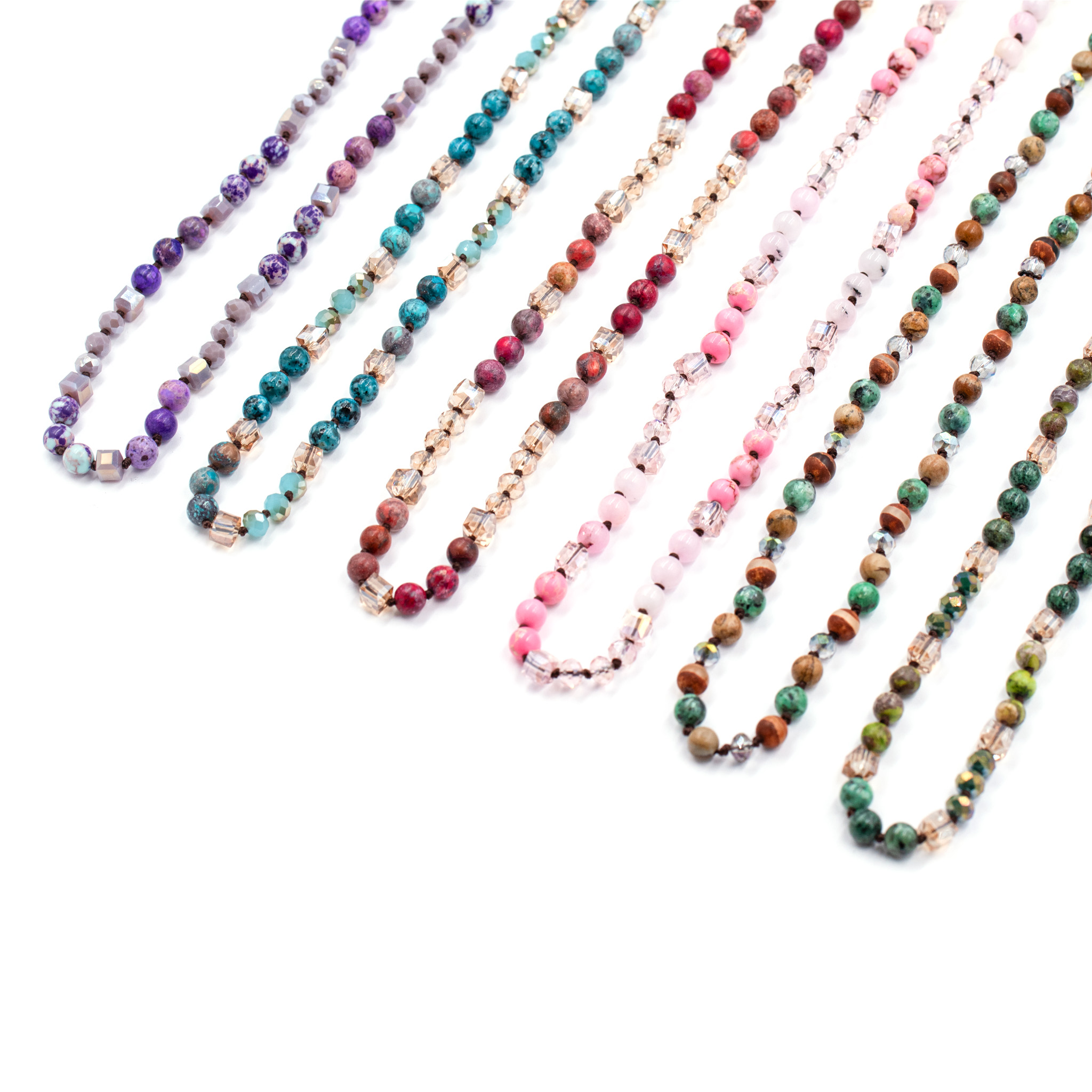 Echtsteinketten (ca. 86 cm)