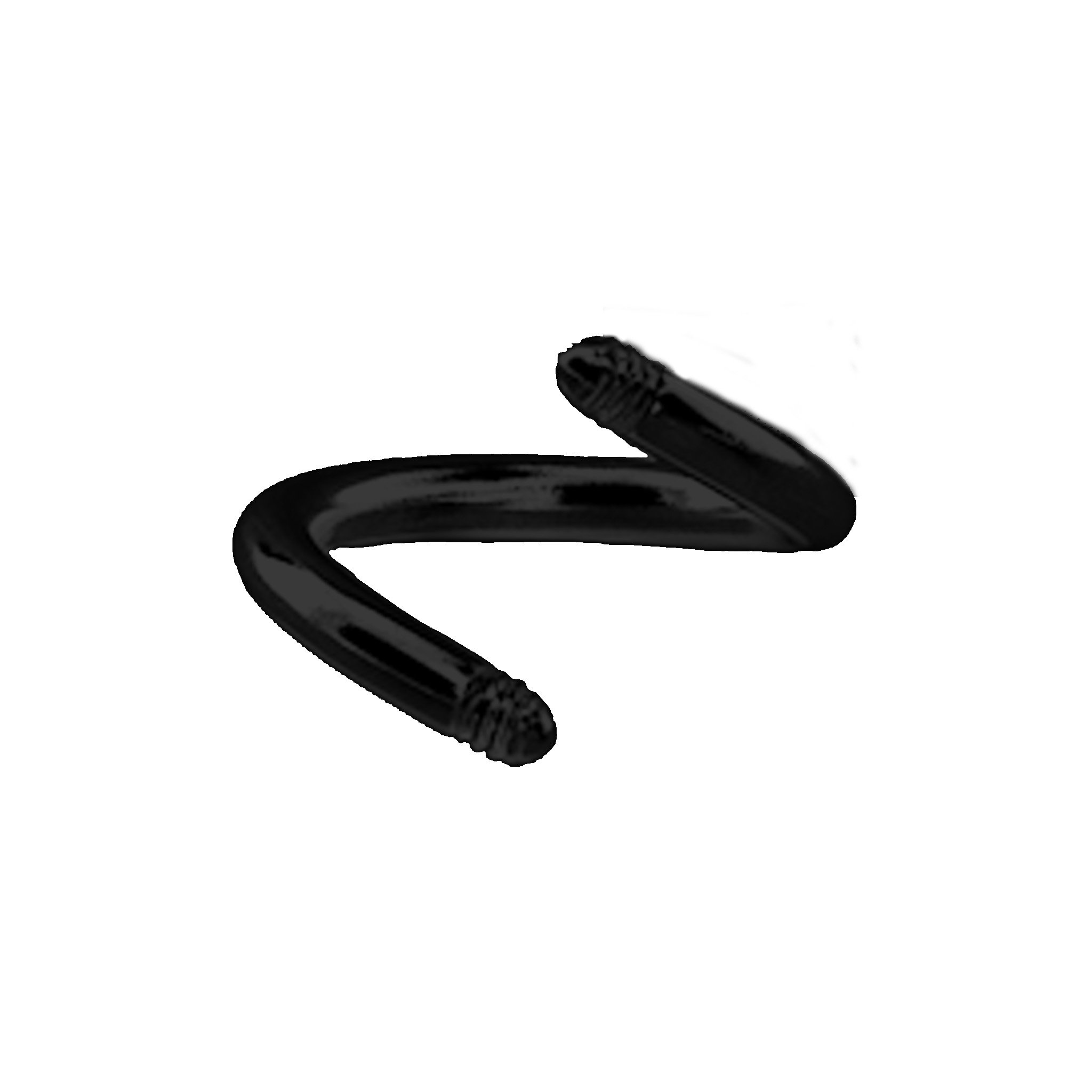 Hufeisen spiralförmig aus Chirurgenstahl