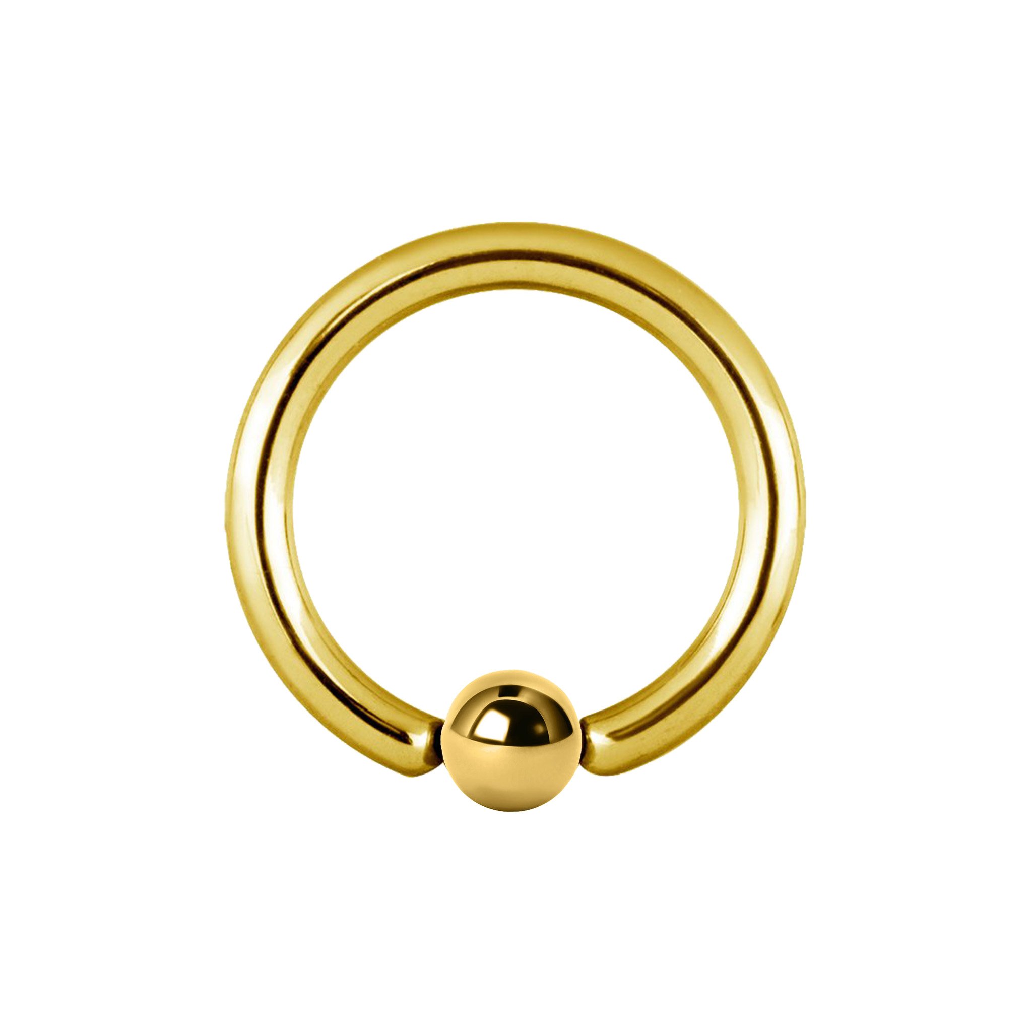 Klemmring mit Kugel aus Chirurgenstahl