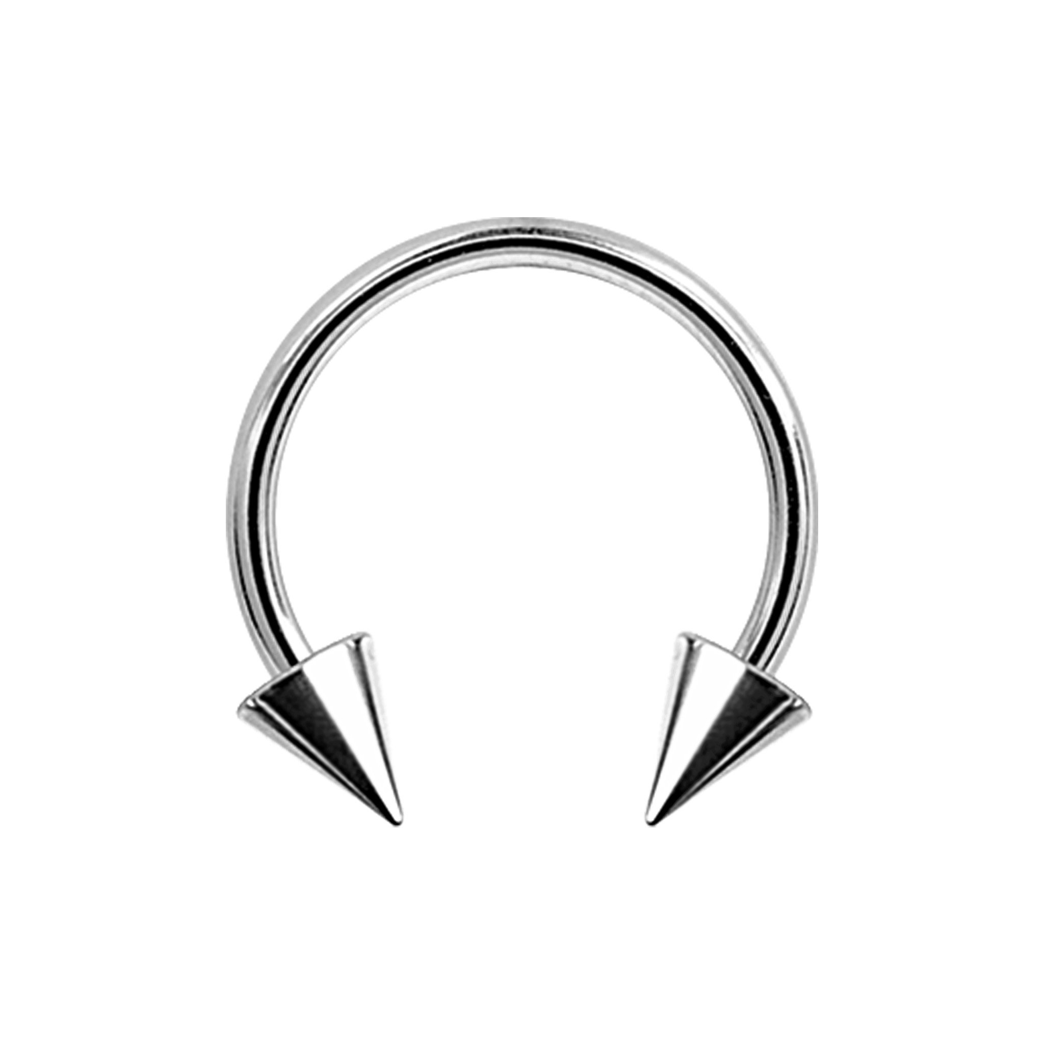 Hufeisen mit Spitzen aus Chirurgenstahl
