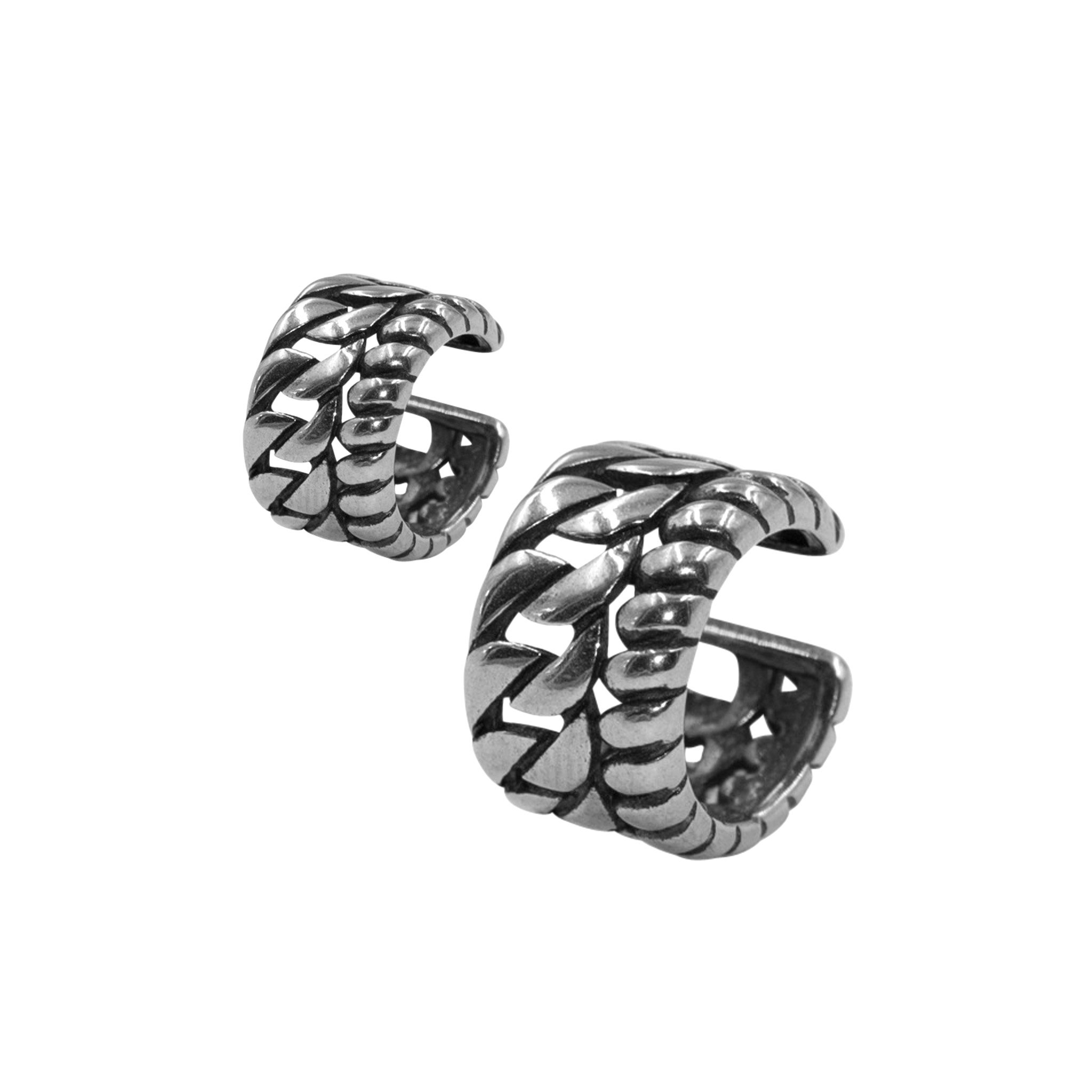 Ohrklemme aus Chirurgenstahl "Panzerkette"