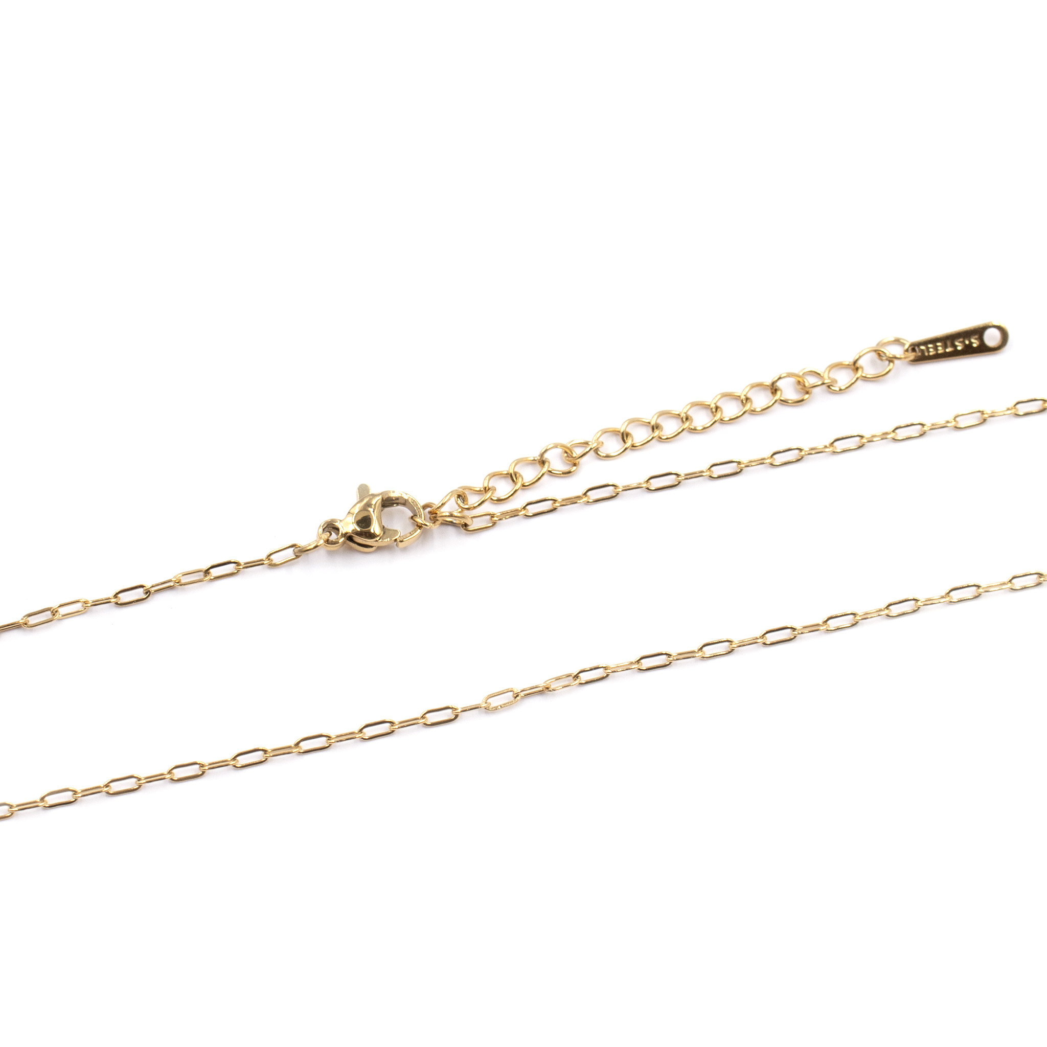 Edelstahl Ankerkette vergoldet