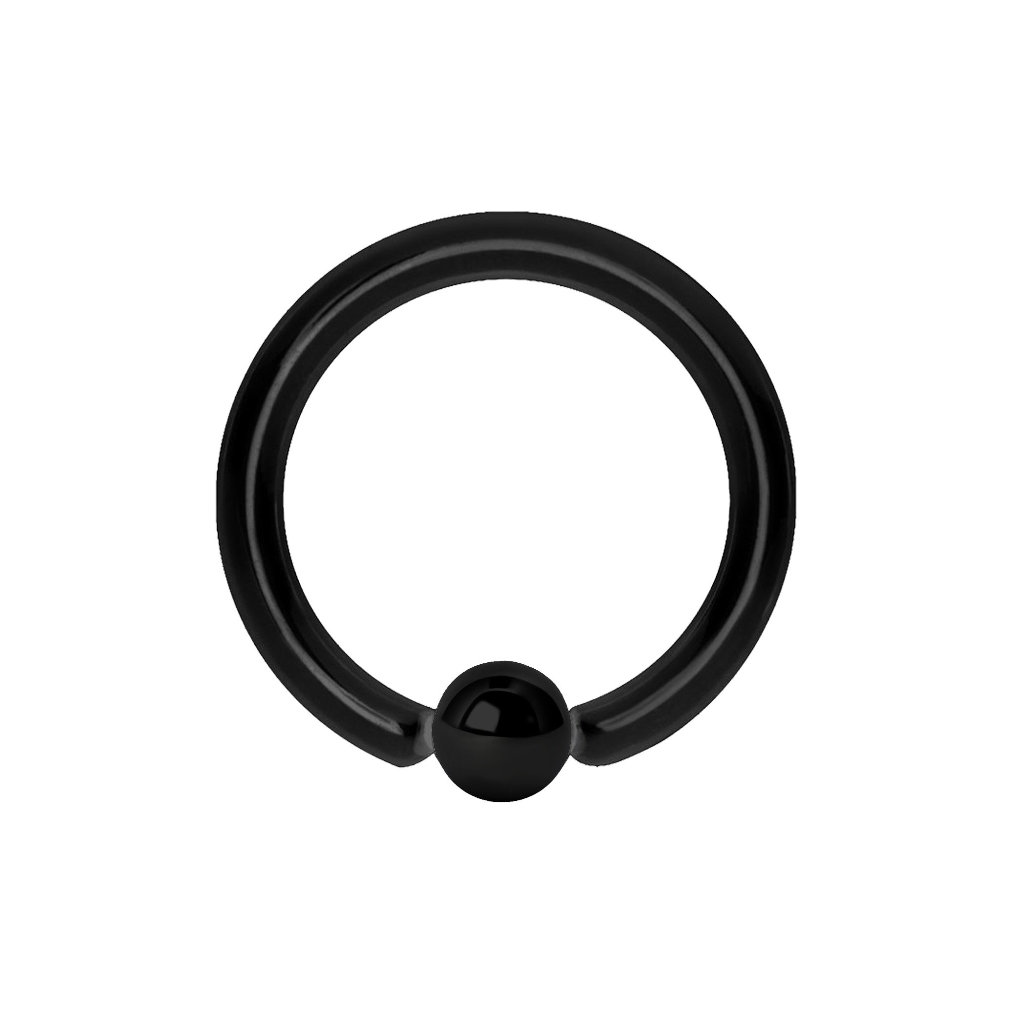 Klemmring mit Kugel aus Titan