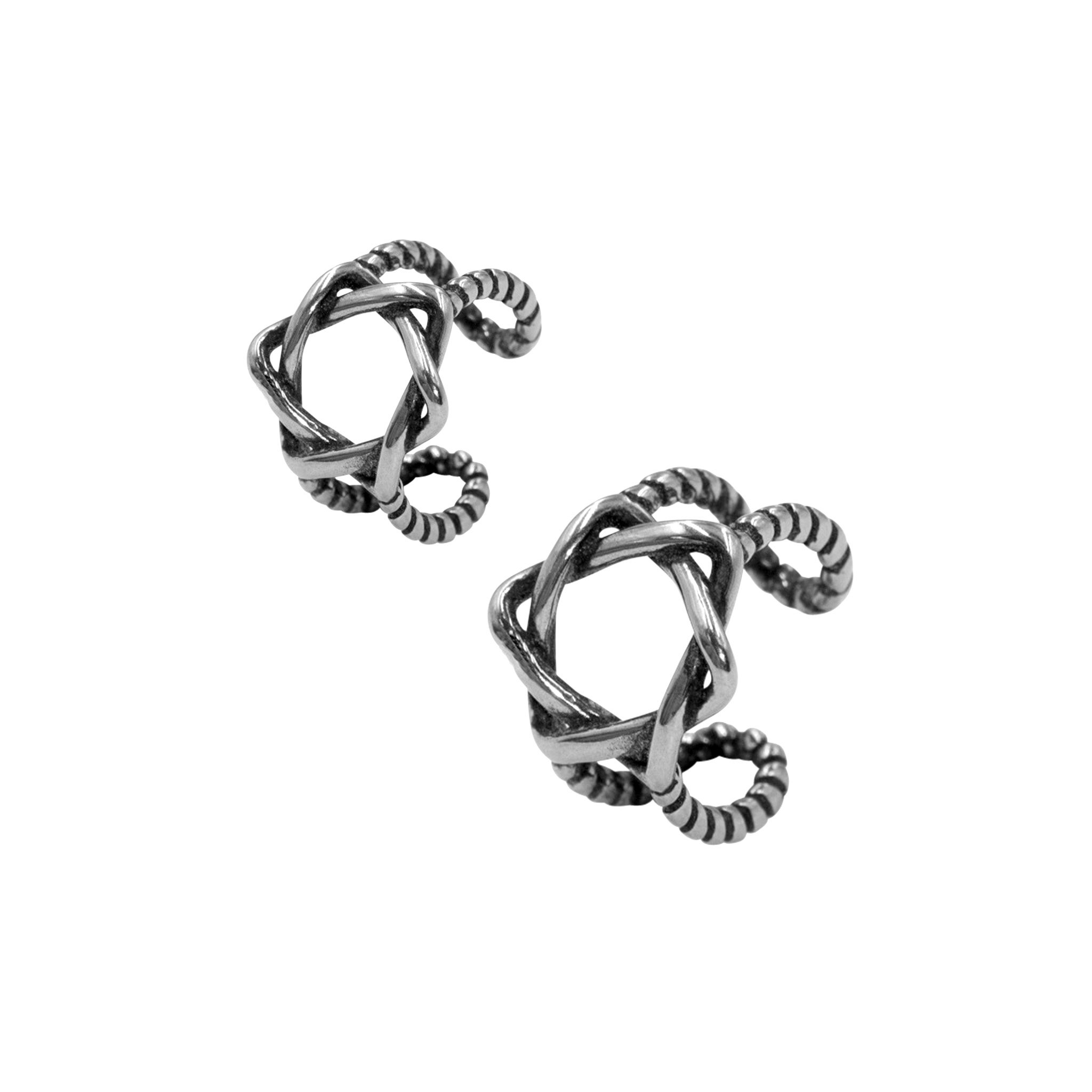 Ohrklemme aus Chirurgenstahl "Stern"