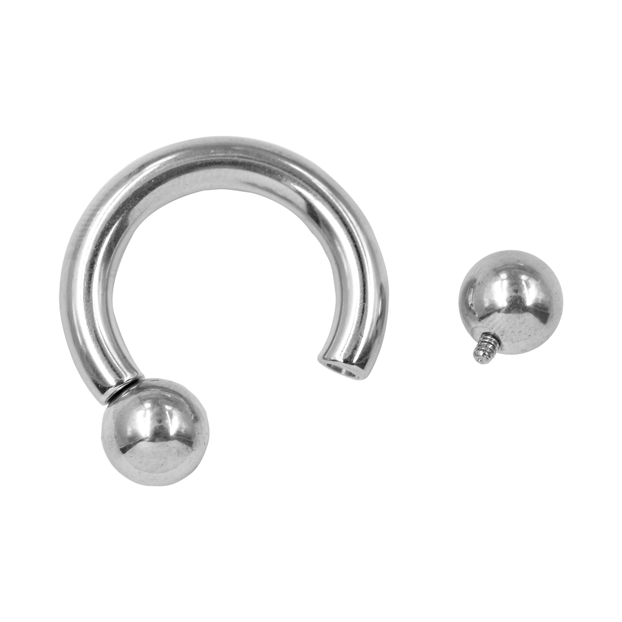 Große Hufeisen aus Chirurgenstahl