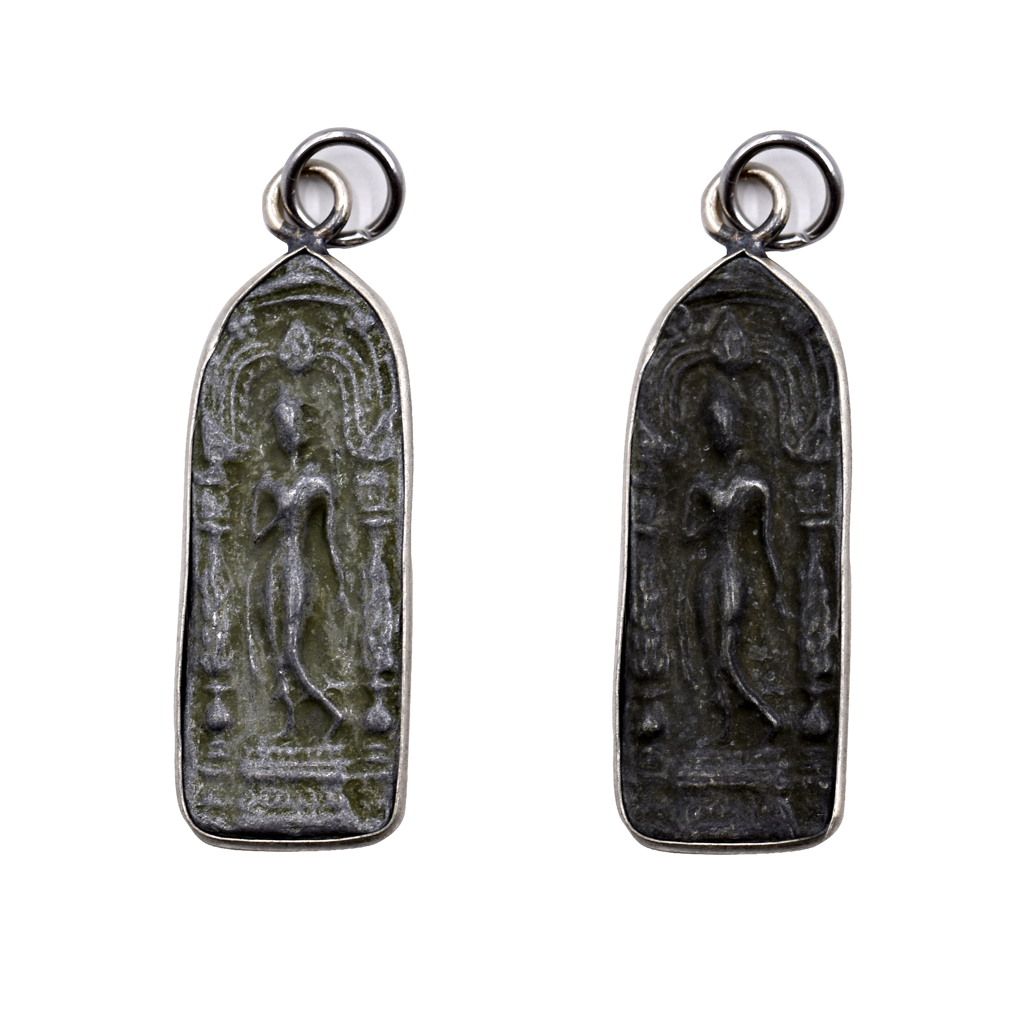 Schieferanhänger "Buddha"