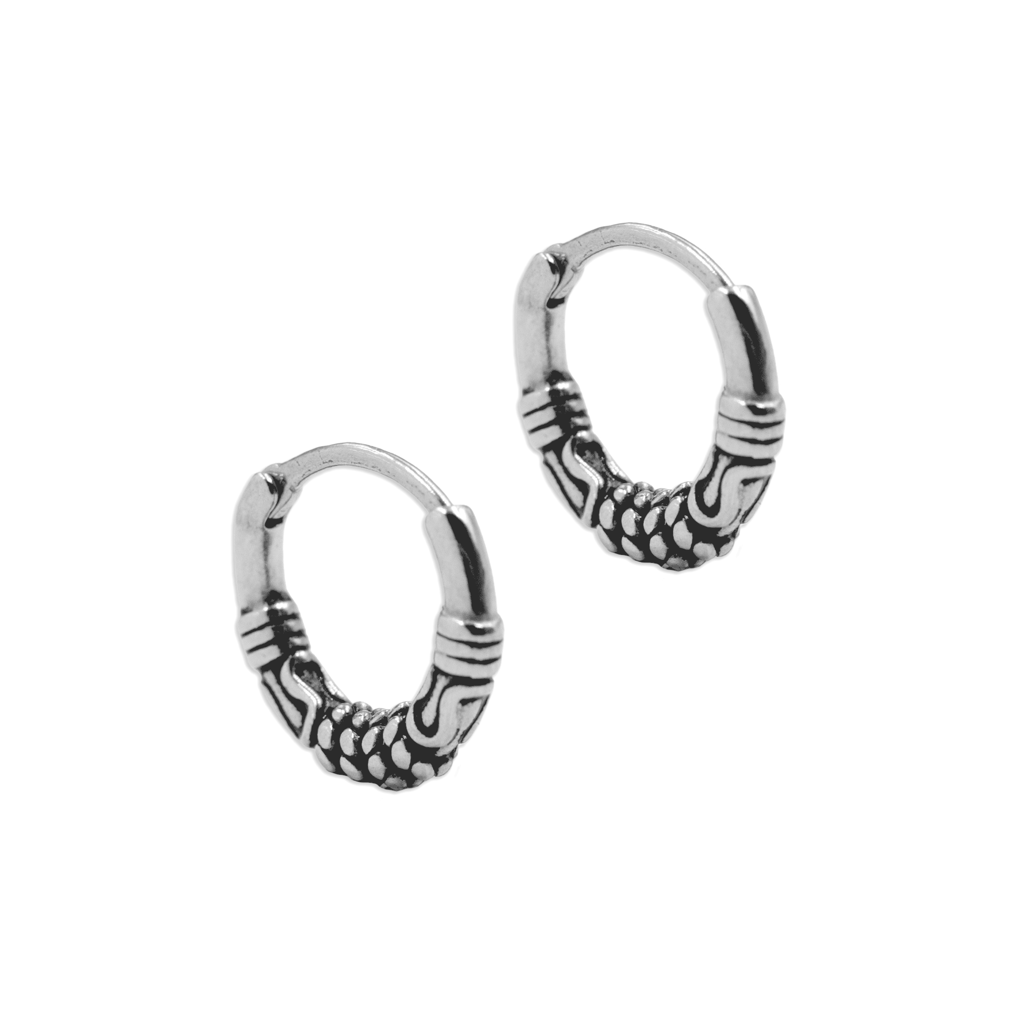 Edelstahl Bali Creolen