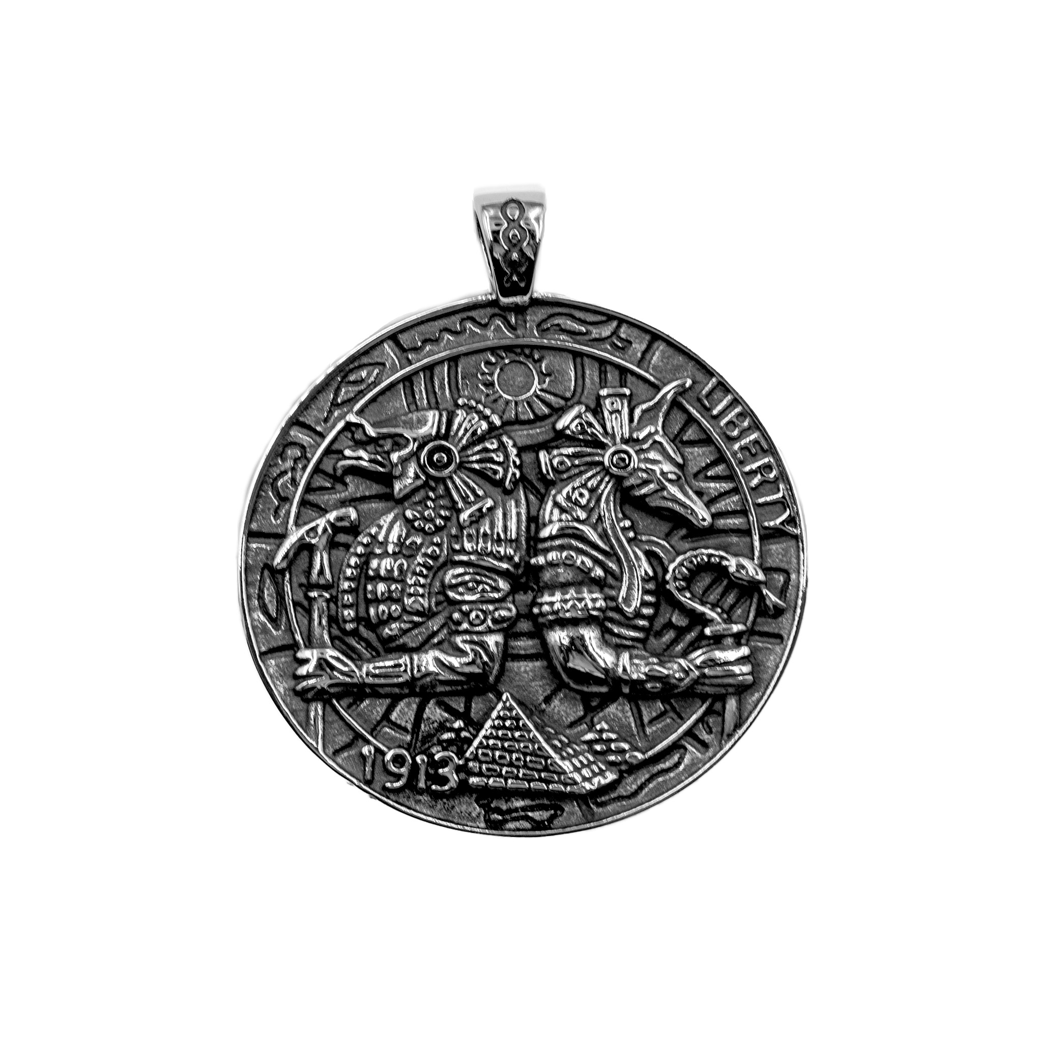 Edelstahlanhänger "Ägyptisch"