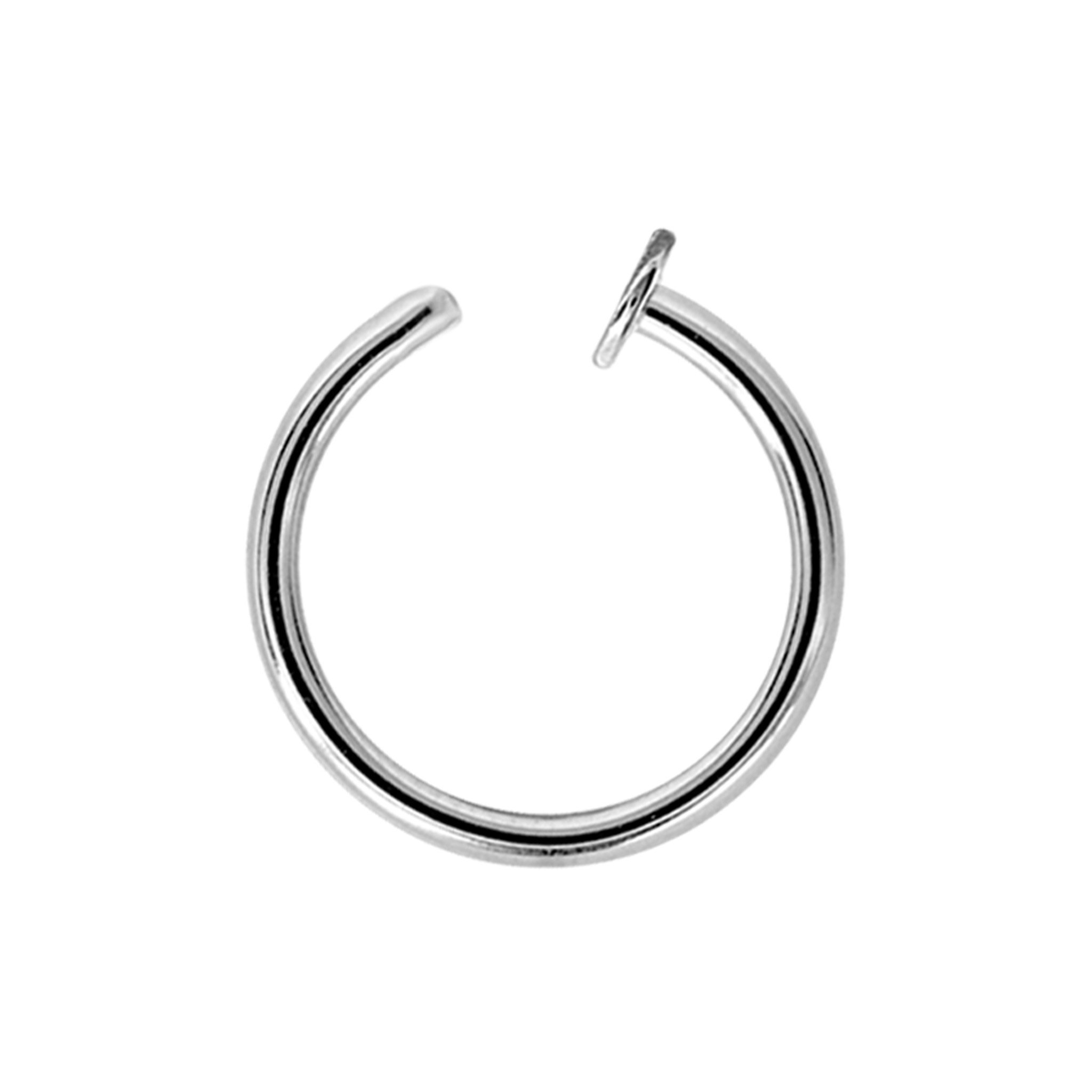 Offener Nasenring aus Titan