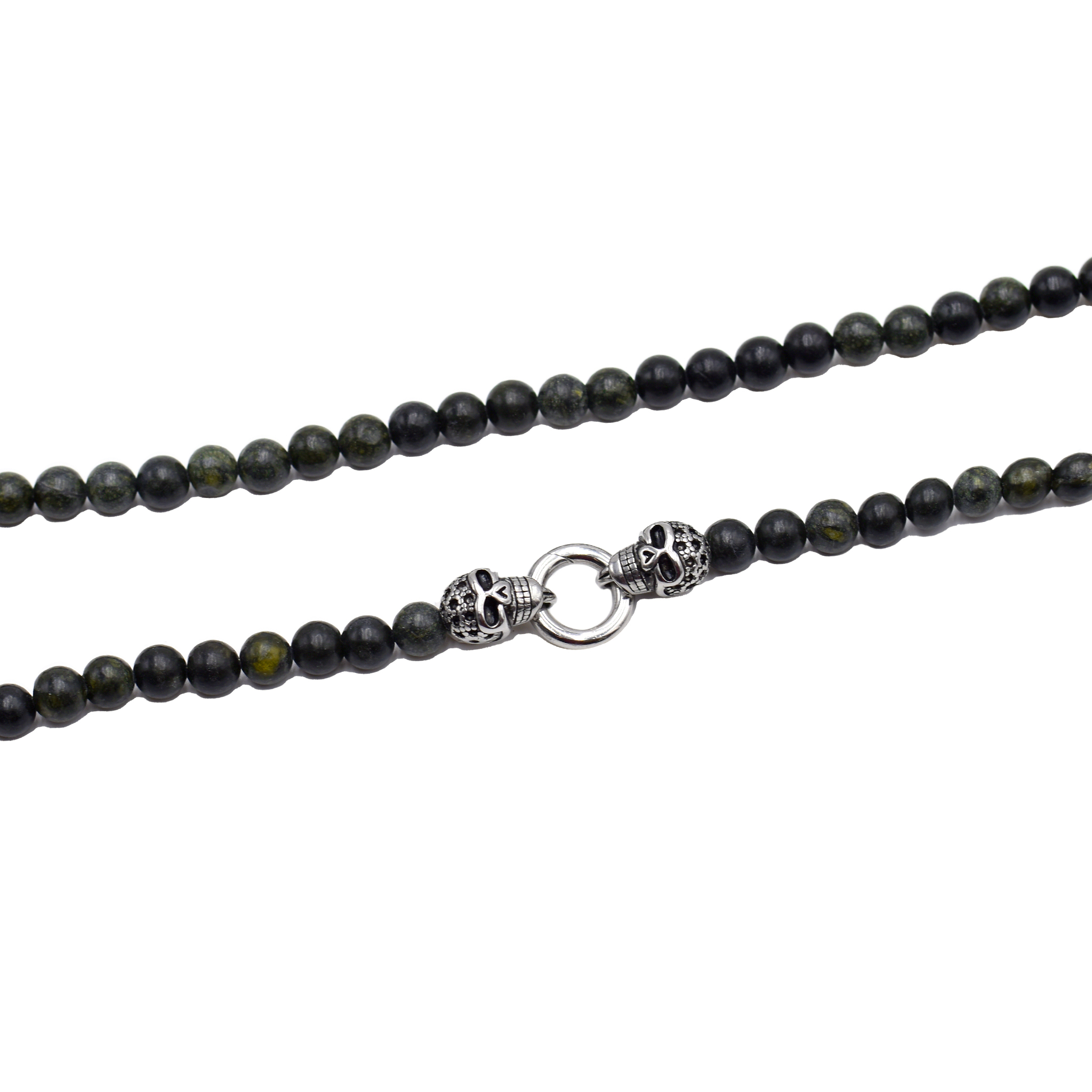 Onyxkette "Totenkopf"