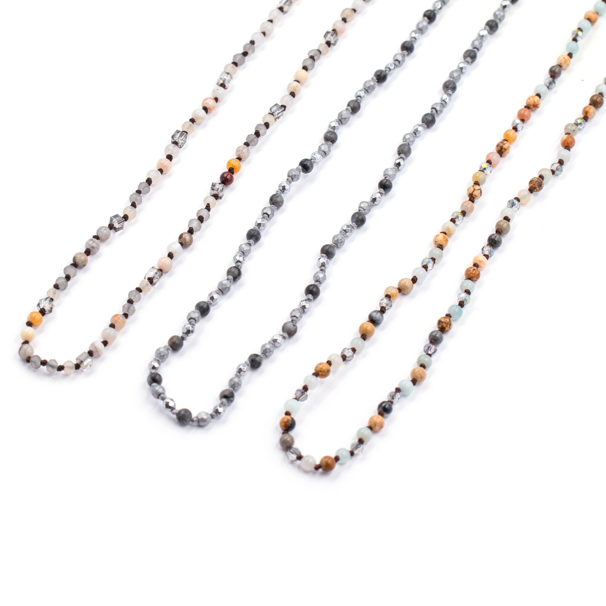 Echtsteinketten (ca. 86 cm)