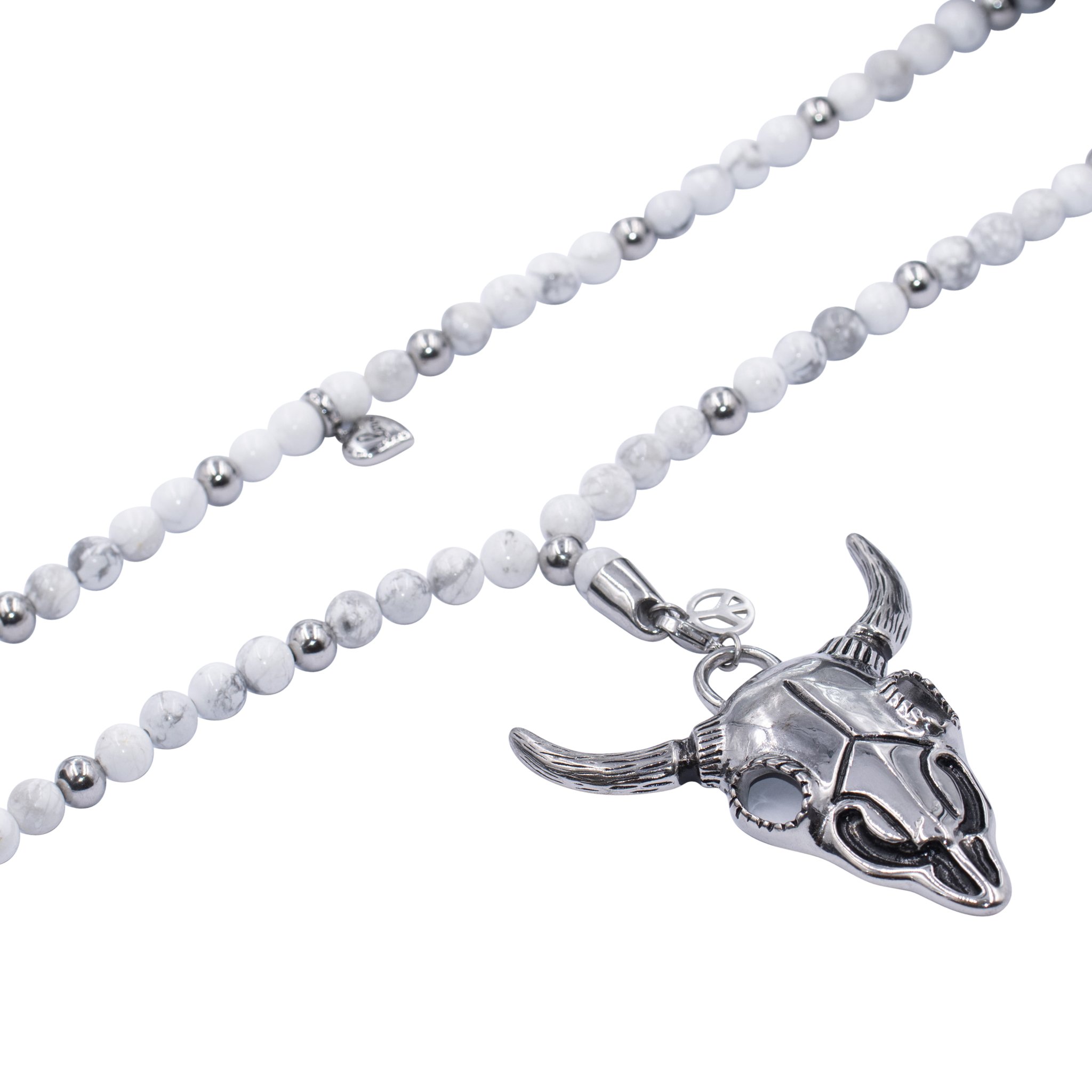 Howlithkette "Büffelkopf"